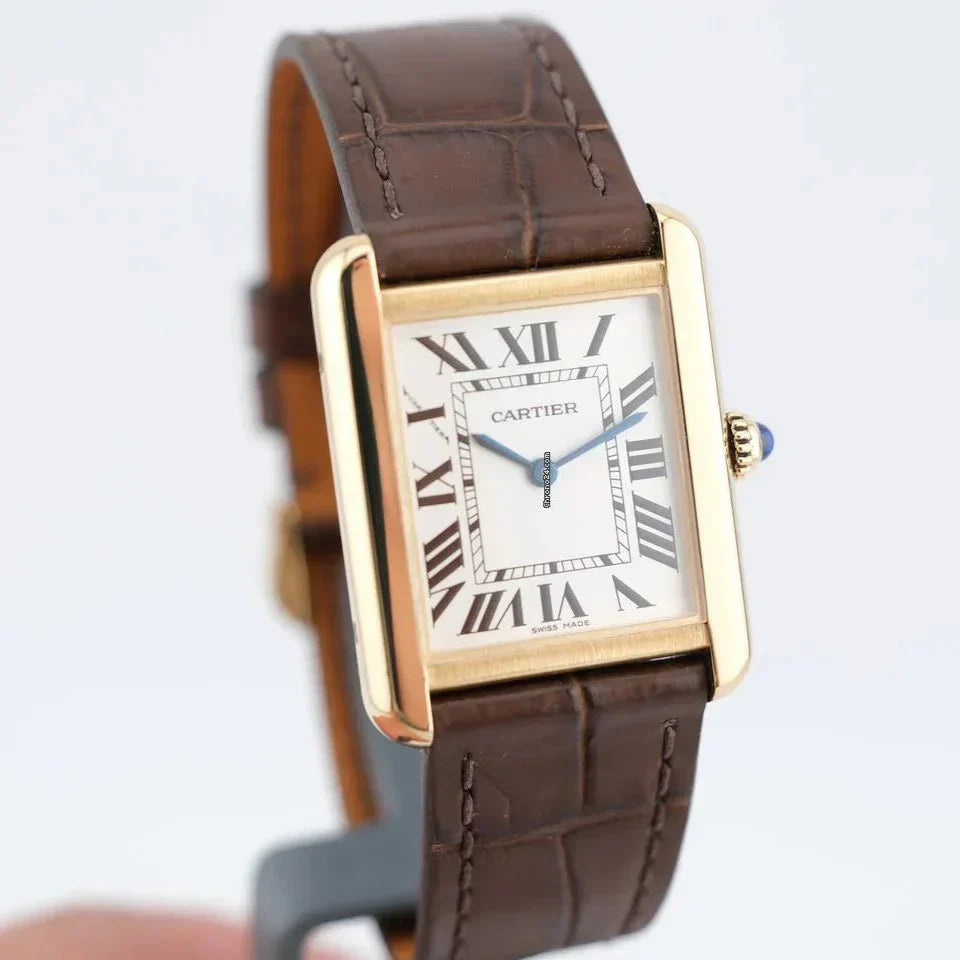 Tank Solo Gold Watch