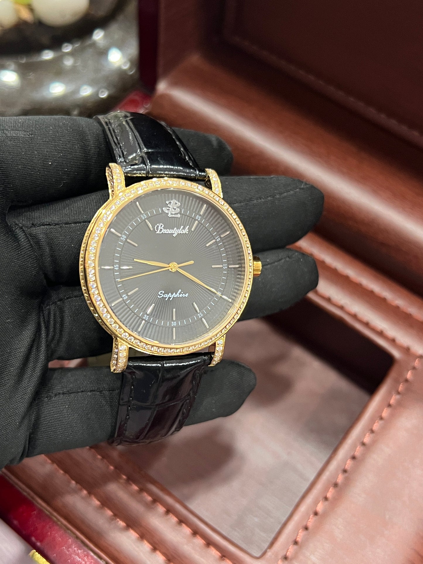 MATHEY- Men Swiss Made Analog Strap Style Watch