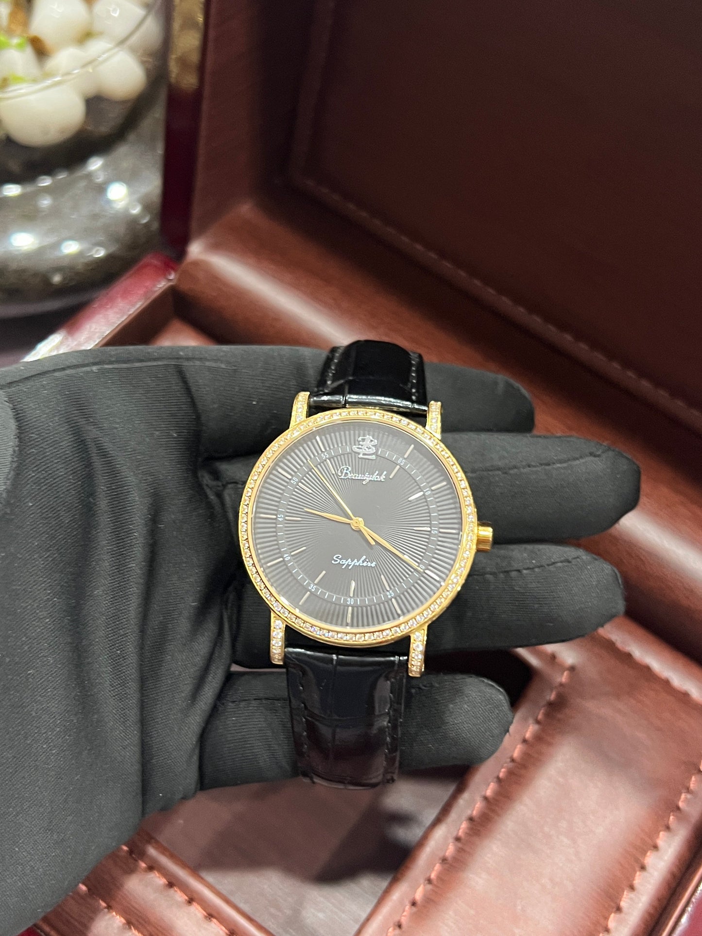 MATHEY- Men Swiss Made Analog Strap Style Watch