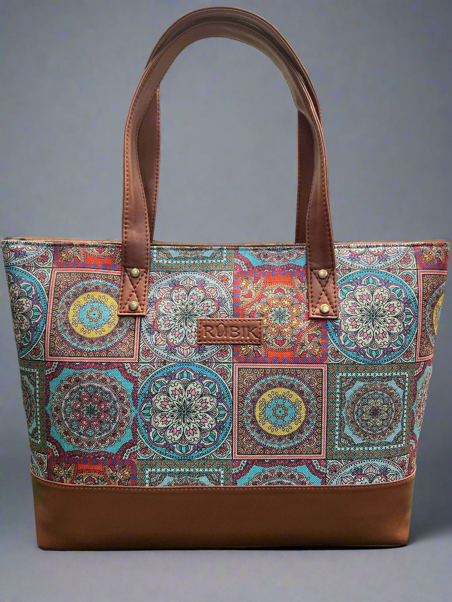 Zuok multicolor women's handbag