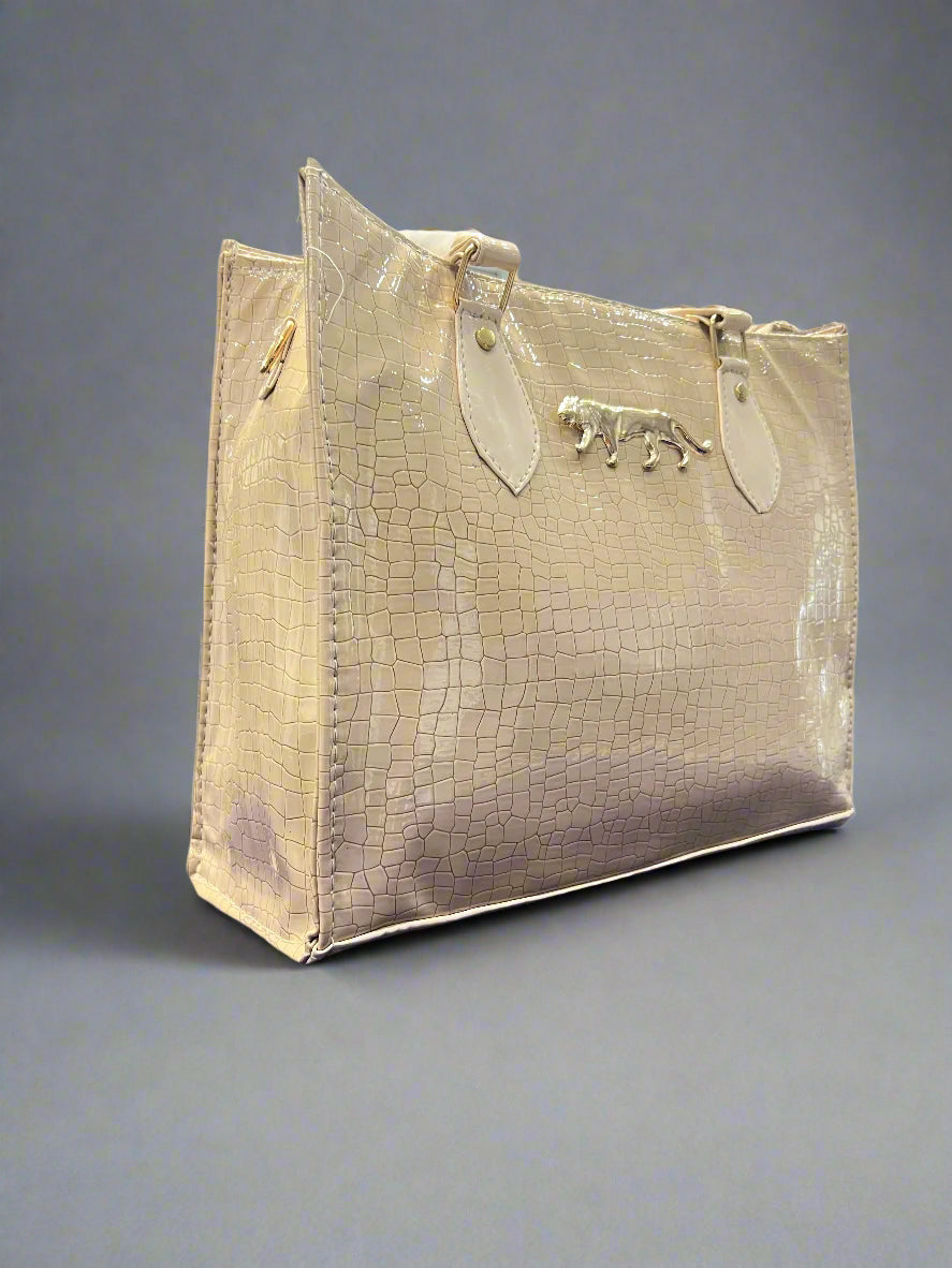 SABYASACHI - Beige Large Tote Luxury HandBag