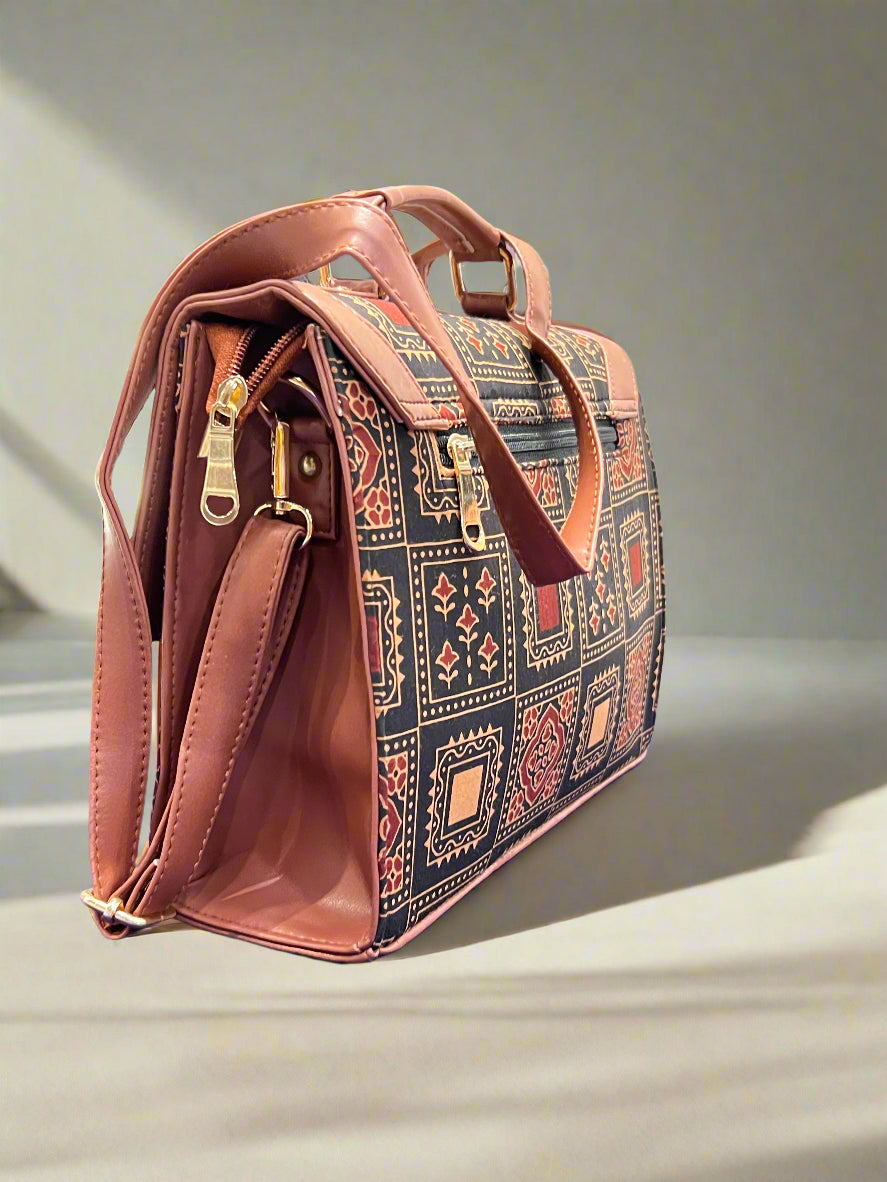 Traditional Flap Over Buckle Hand/Sling Bag