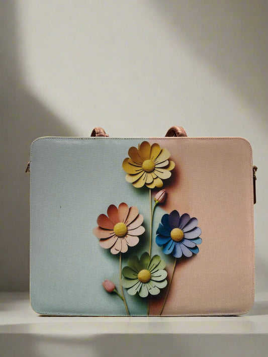 Multi Grass Flower Style Handbag