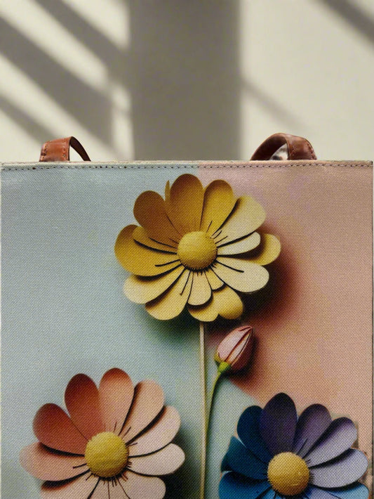 Multi Grass Flower Style Handbag