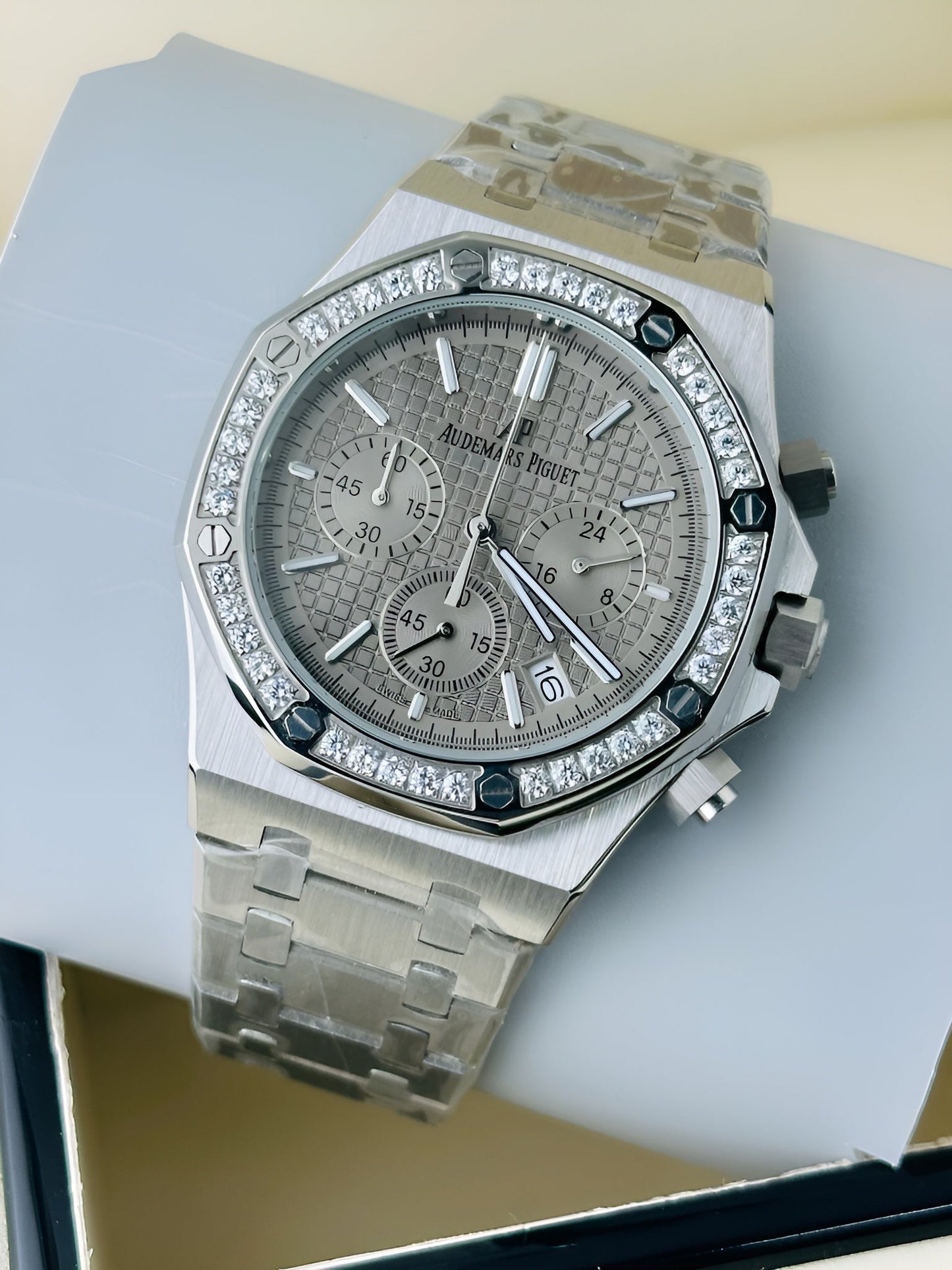 Audemars Piguet Diamond Royal Oak Offshore - Stainless Steel