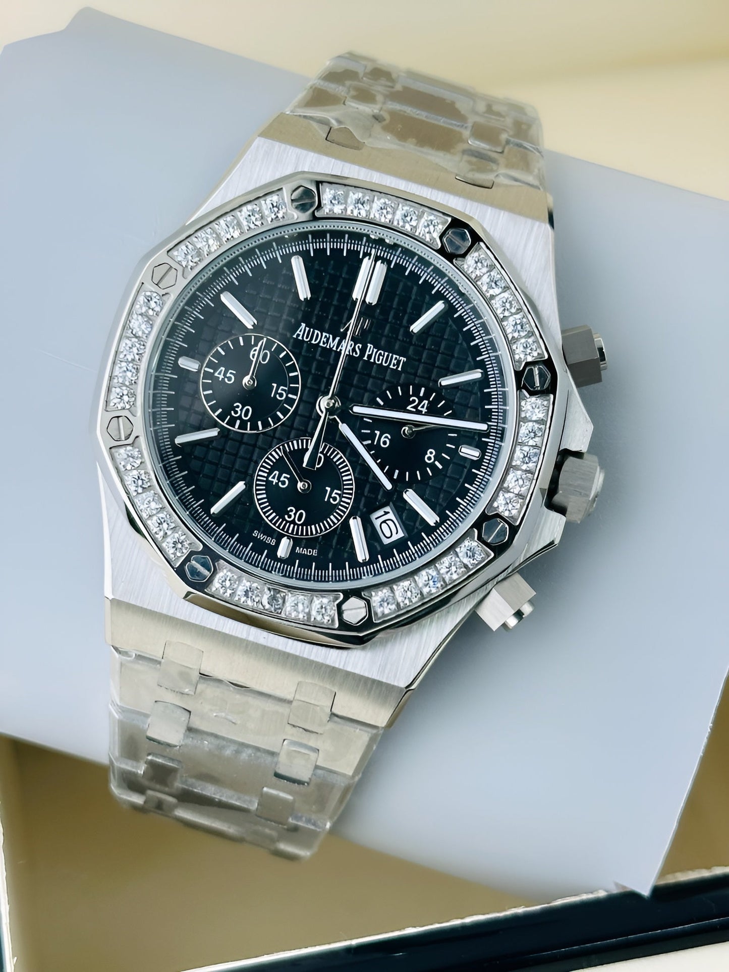 Audemars Piguet Diamond Royal Oak Offshore - Stainless Steel