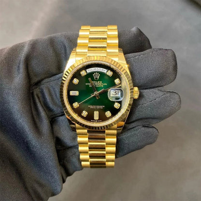 Day-Date President with Diamond Hour Markers