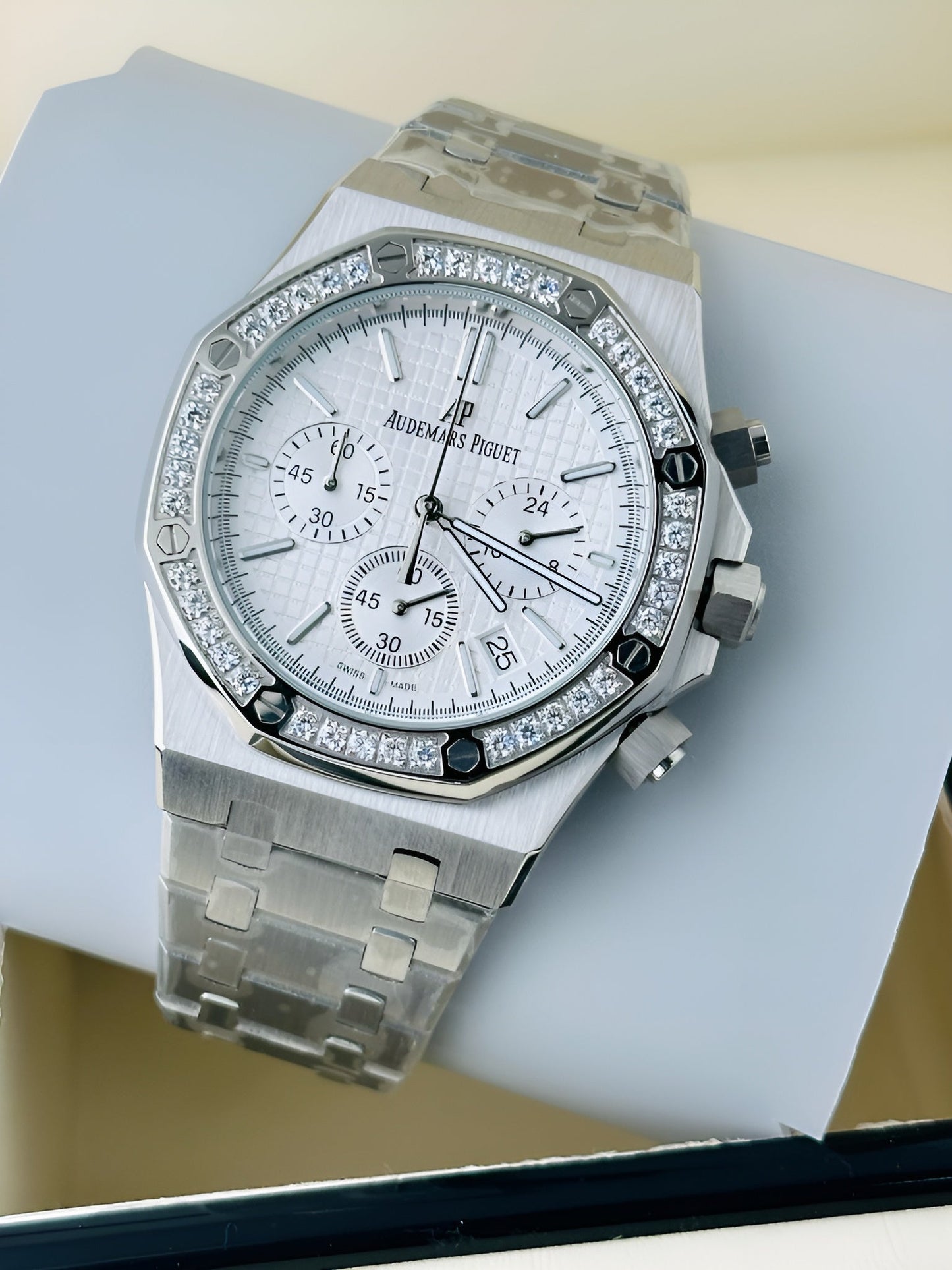 Audemars Piguet Diamond Royal Oak Offshore - Stainless Steel